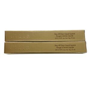 Stila Stay All Day Liquid Lipstick BACI Neutral Nude Lip Color 2 Pack 3 ml / .10